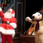 Snoopy's Merriest Tree Lighting Santa and Snoopy (Large)