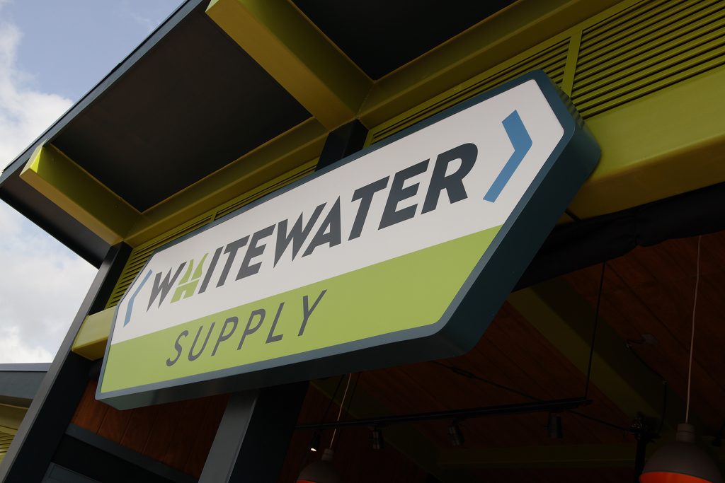 Whitewater Supply Sign