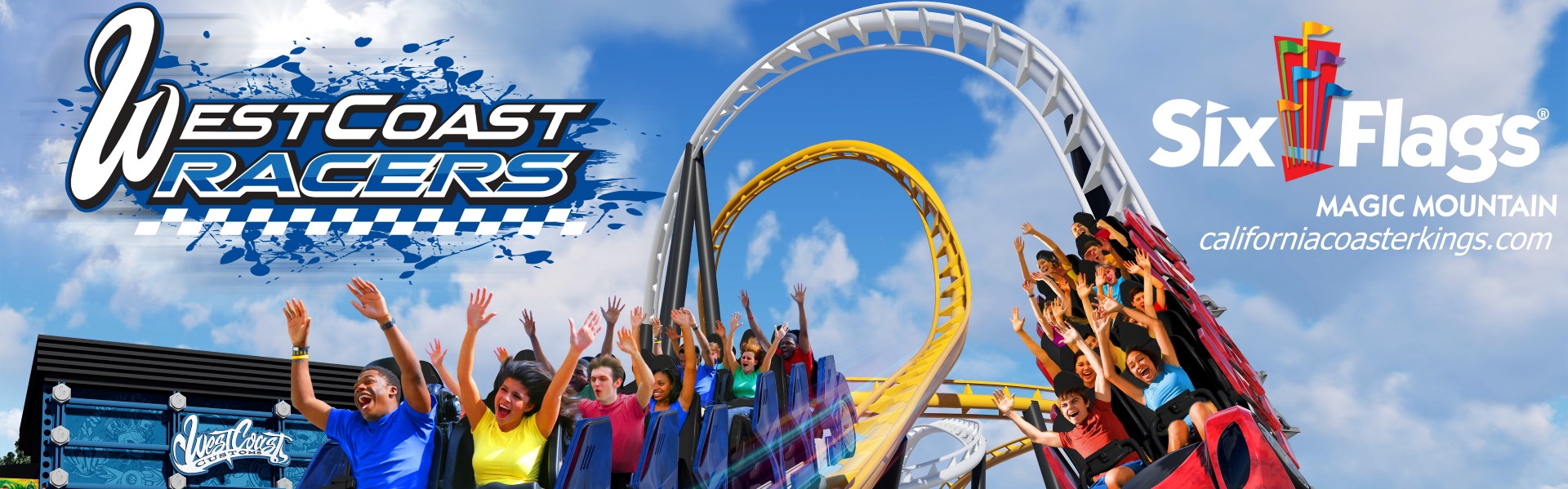 Six Flags Magic Mountain to add racing coaster with side-by-side tracks