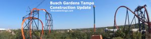 Busch Gardens Tampa Construction Update - February 2019