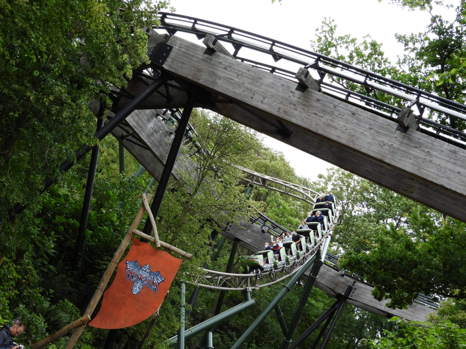 Bellewaerde Park - Riding Wakala - July 2020 - Coaster Kings