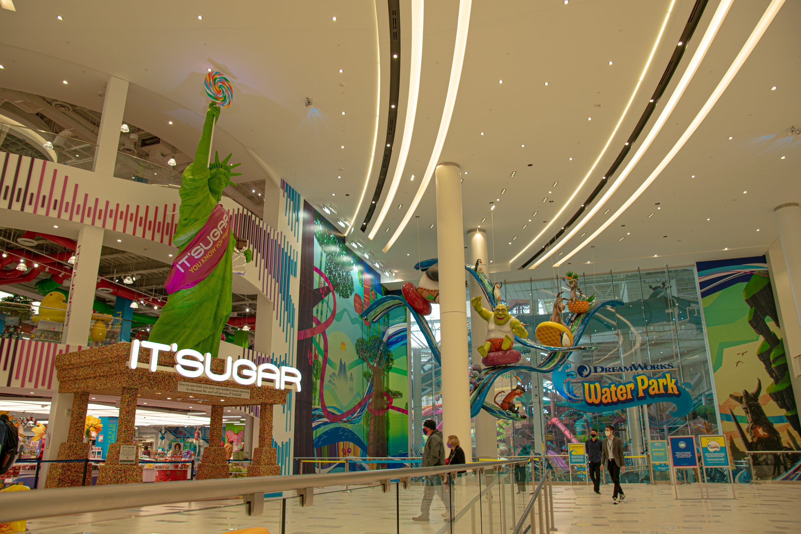 American Dream mall: See the rides at Nickelodeon Universe