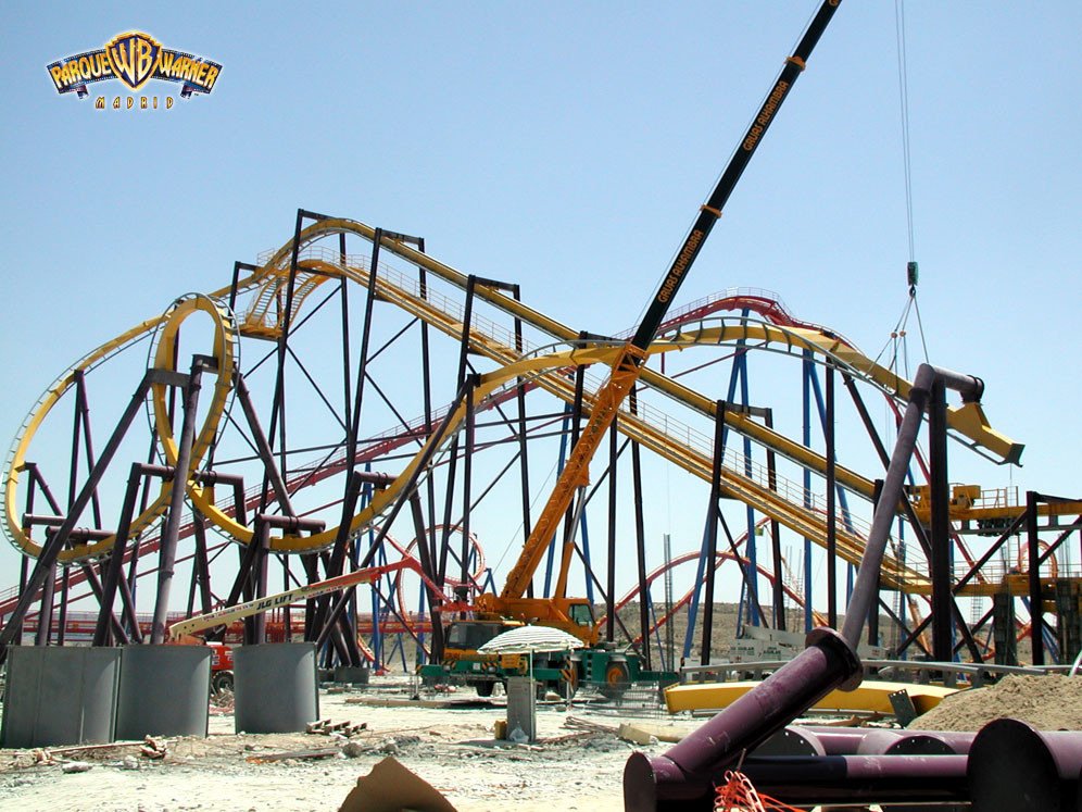 Spanish Theme Park History - Part 7: Parque Warner - Coaster Kings
